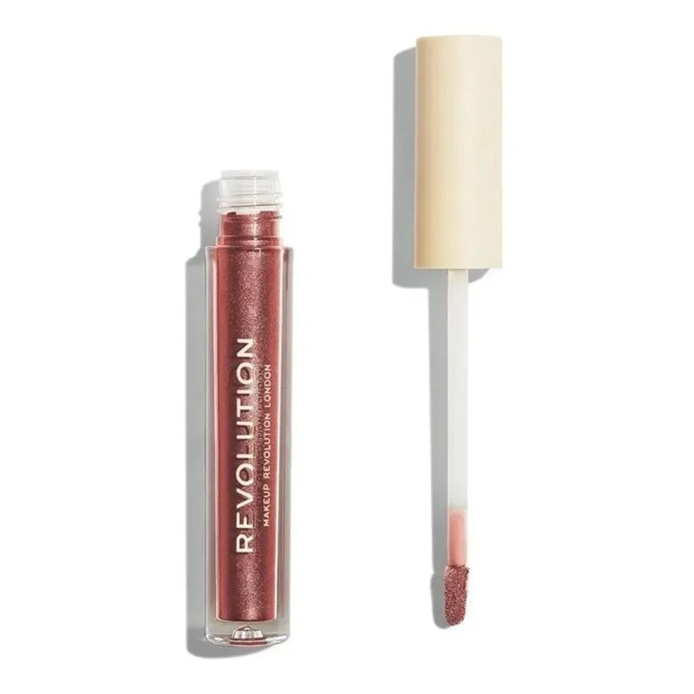 089/ REVOLUTION NUDES COLLECTION METALLIC LIP GLOSS PIXELATED